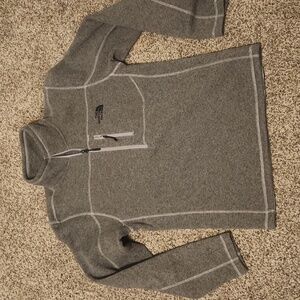 Fleece zip pullover